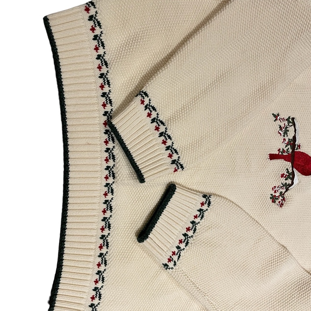 Cabela’s Vintage Holiday Sweater XL - Picture 3 of 5